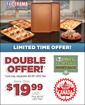 Order Copper Gotham™ Steel Baking Tray Now!